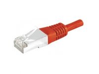 Cordon Cat 6, SSTP Rouge - 2m