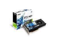 Carte Graphique MSI GTX 980 4GD5 OCV1 - GTX980/4Go/DVI/HDMI/DP