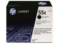 Conso Imprimante HP Toner LaserJet 55X Noir 12k5p - CE255X