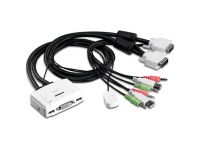 TK-214i - KVM Commutateur 2 ports USB/DVI +cables