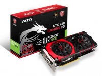 Carte Graphique MSI GTX 960 GAMING 2G - GTX960/2Go/DVI/HDMI