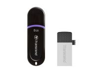 Clé 8Go USB+micro-USB 2.0 TS8GJF380S