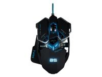 Souris Bluestork KULT 4 BLACK ED. - 3500dpi/Rétroéclairé/10 boutons