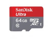 Mémoire APN/GSM Sandisk Micro-SDXC 64Go UHS-1 C10 SDSQUNC-064G-GN6MA