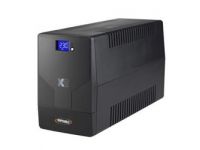 Onduleur - Multiprises Infosec X2 LCD Touch 1600VA In-Line - 4 Prises SCHUKO FR