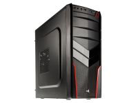 Boîtier Aerocool V2X Red Edition - MT/Sans Alim/ATX