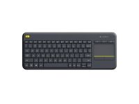 Clavier Logitech Wireless Touch K400 Plus Black