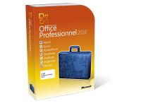 Logiciel-Suite bureautique Microsoft Office PRO 2010 Boite - DVD