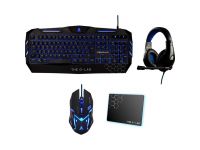 Pack Clavier/Souris The G-LAB Gaming Combo 300 - Casque/Clavier/Souris/tapis