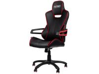 Siège PC Nitro Concepts E200 Race - Noir/Rouge/Simili Cuir/1D