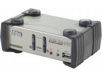 Boîtier de partage Aten 2UC-1 Ec&Cl&So USB/PS2 + audio - CS1732