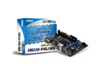 Carte Mère MSI H61M-P31/W8 - H61/LGA1155/DDR3/PCI-E/mATX