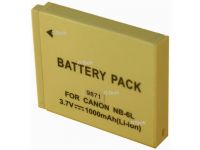 Batterie Compatible Canon pour APN NB-6LH 1000mAh - NC-BP678-1000