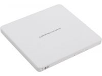 Graveur Hitachi-LG Data Storage USB2 Externe Slim GP60NW60 DVDRW Blanc