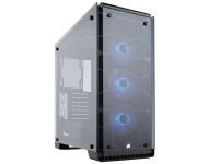 Boîtier PC Corsair Crystal 570X RGB - MT/Sans Alim/ATX/Verre trempé