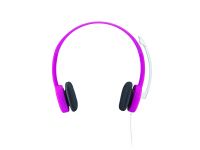 Casque - Micro Logitech Stereo Headset H150 Cranberry