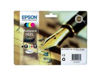 Cartouche d'encre Multipack (N,J,C,M) 16XL - T1636