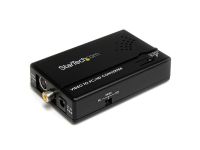 Connectique Audio-Vidéo StarTech Convertisseur composite/S-vidéo vers VGA