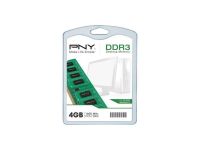 Mém. Portable PNY 4Go DDR3 FSB1600 PC3-12800 - 1.35 V