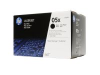 Conso Imprimante HP Pack 2xToner CE505XD Noir