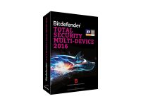 Logiciel-Antivirus Bitdefender Total Security 2016 - 2 Ans / 5 PC