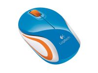 Souris Logitech M187 Bleue