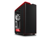 H440 Noir/Rouge - MT/Sans Alim/ATX/USB3.0